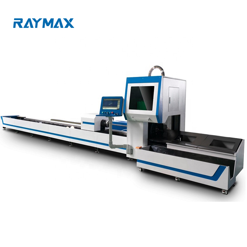 mesin pemotong laser tabung logam serat / baja potong laser dengan 1000W / 2000W / 3000W dll