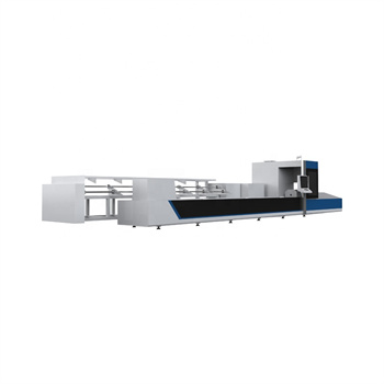 Harga murah cnc plasma beam cutting machine dengan lgk 63 huayuan sumber laser untuk pemotongan lembaran logam