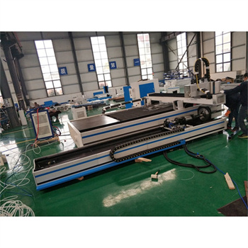 4000W auto fiber laser cutting machine penutup meja ganda 4kW CNC laser steel bar cutter pemotong lembar