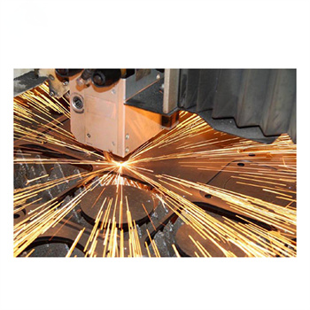 Kompak kualitas tinggi presisi tinggi yang berlaku mesin pemotong laser serat cnc untuk baja logam aluminium